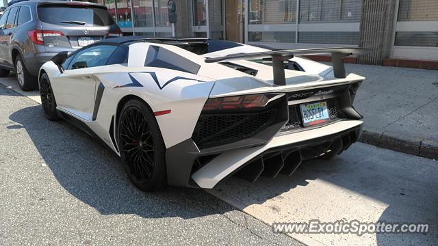 Lamborghini Aventador spotted in Hempstead, New York