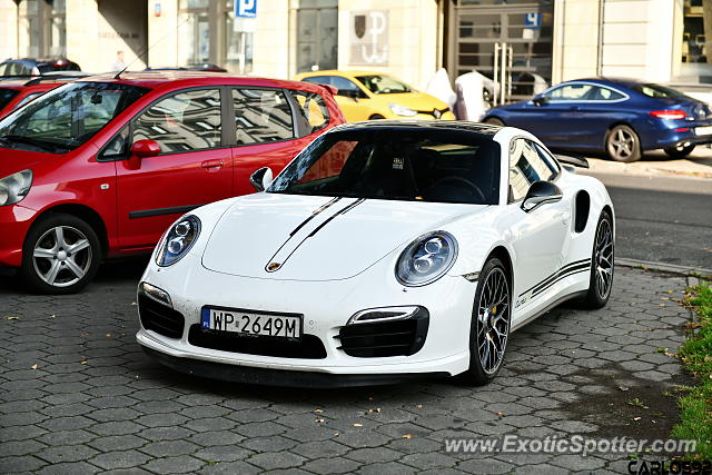 Porsche 911 Turbo spotted in Warsaw, Poland