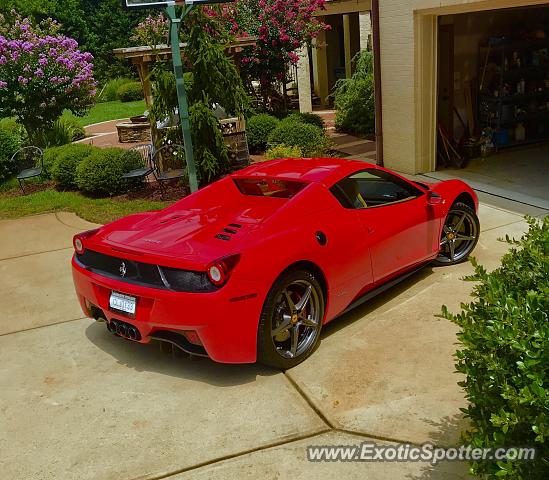 Ferrari 488 GTB spotted in Charleston, South Carolina