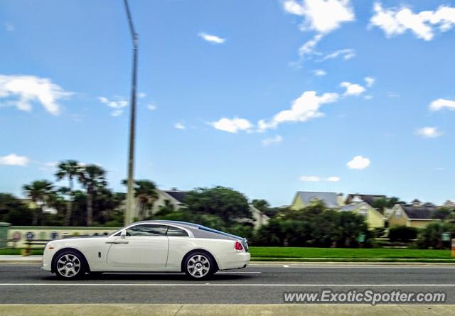 Rolls-Royce Wraith spotted in Jacksonville, Florida