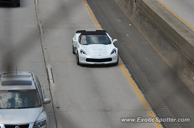 Chevrolet Corvette Z06 spotted in I-285, Georgia