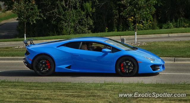 Lamborghini Huracan spotted in Prior Lake, Minnesota