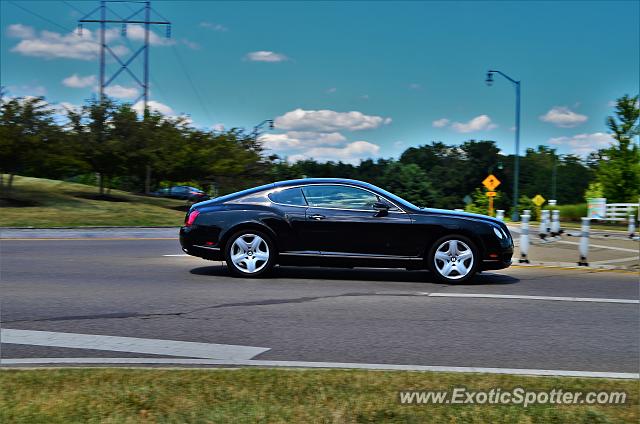 Bentley Continental spotted in Columbus, Ohio