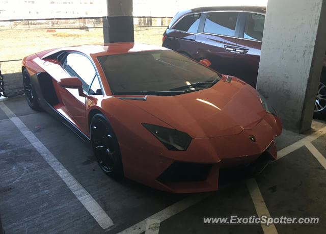 Lamborghini Aventador spotted in Vancouver, Washington