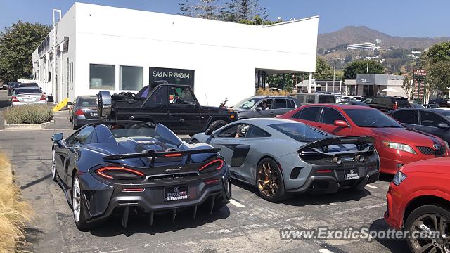 Mclaren 600LT spotted in Malibu, California