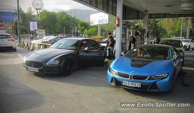 BMW I8 spotted in Tehran, Iran