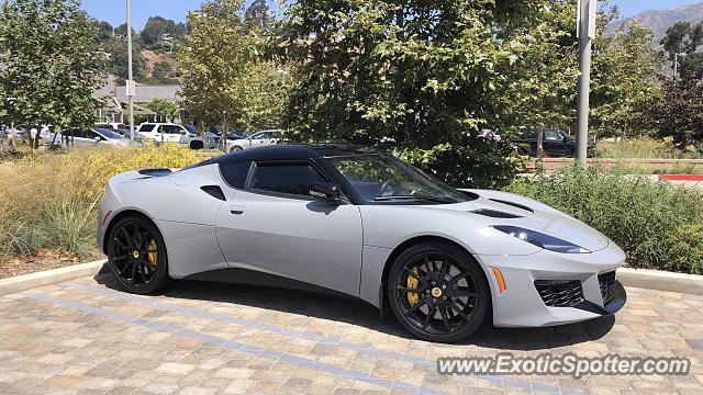 Lotus Evora spotted in Malibu, California