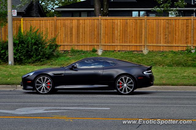 Aston Martin Virage spotted in Toronto, Canada