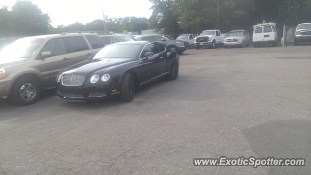 Bentley Continental spotted in Howell, New Jersey