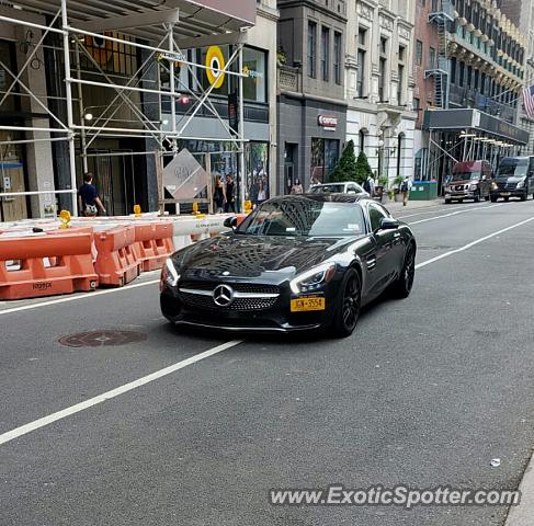 Mercedes AMG GT spotted in Manhattan, New York