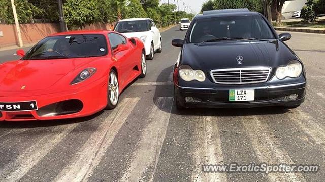 Ferrari F430 spotted in Lahore, Pakistan