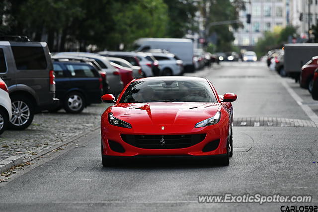 Ferrari Portofino spotted in Warsaw, Poland