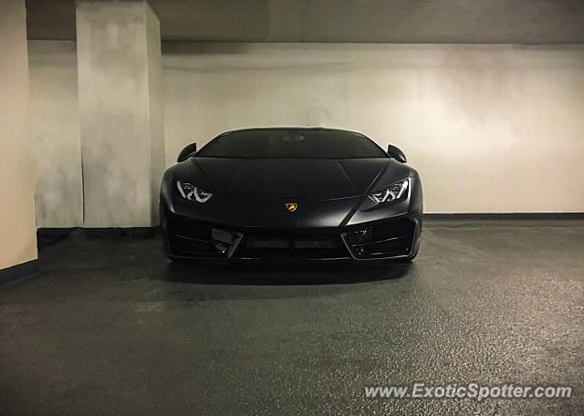 Lamborghini Huracan spotted in Washington DC, Maryland