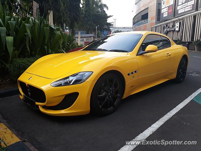 Maserati GranTurismo spotted in Jakarta, Indonesia