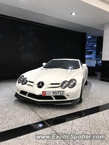 Mercedes SLR spotted in Dubai, United Arab Emirates