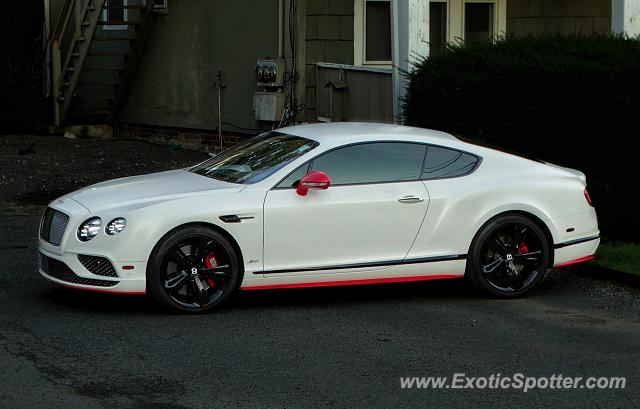 Bentley Continental spotted in Greenwich, Connecticut