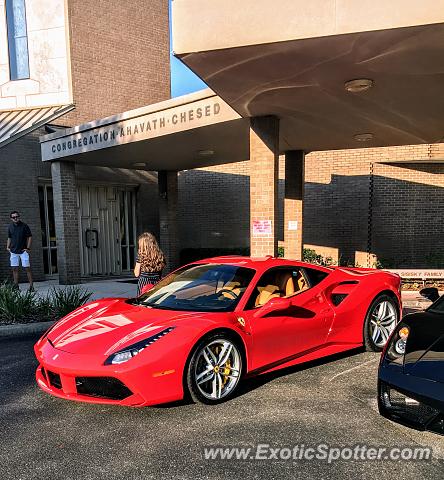 Ferrari 488 GTB spotted in Jacksonville, Florida