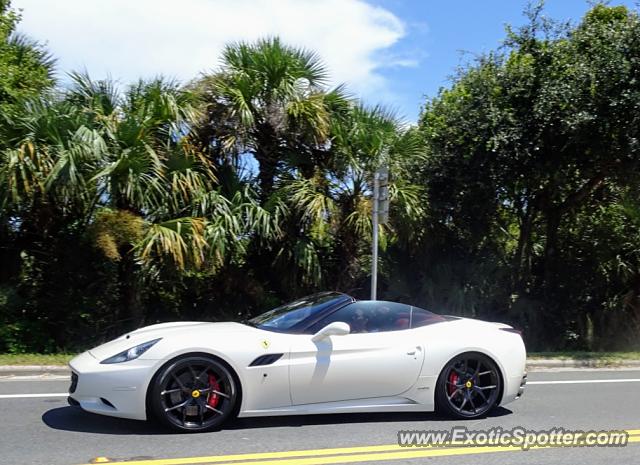 Ferrari California spotted in Ponte Vedra, Florida