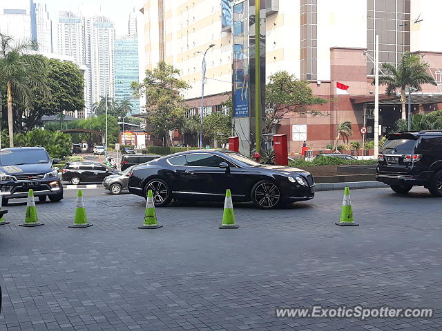 Bentley Continental spotted in Jakarta, Indonesia