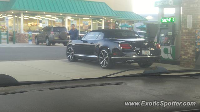 Bentley Continental spotted in Brick, New Jersey