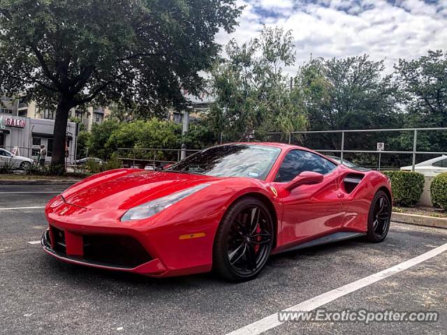 Ferrari 488 GTB spotted in Austin, Texas