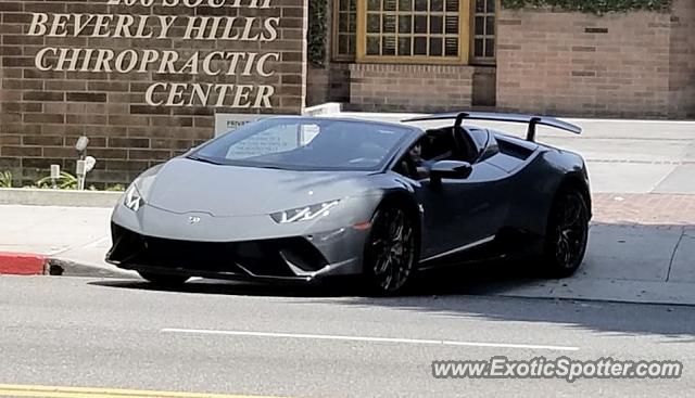 Lamborghini Huracan spotted in Birmingham, Michigan