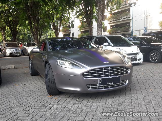 Aston Martin Rapide spotted in Jakarta, Indonesia