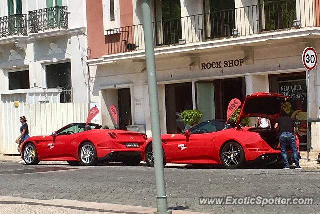 Ferrari California spotted in Lisbon, Portugal