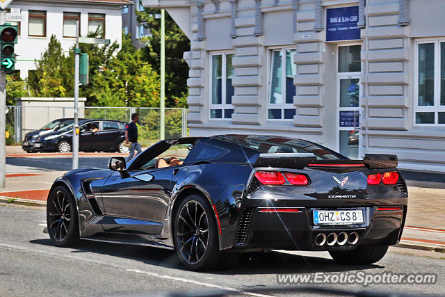 Chevrolet Corvette Z06 spotted in Bremerhaven, Germany