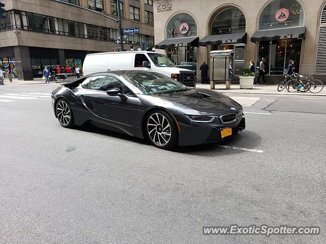 BMW I8 spotted in Manhattan, New York