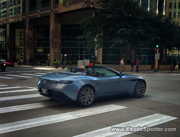 Aston Martin DB11 spotted in Minneapolis, Minnesota