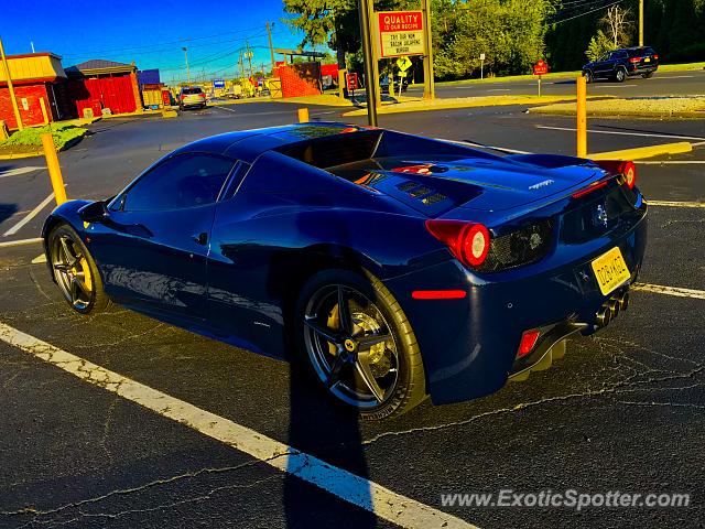 Ferrari 488 GTB spotted in Union, New Jersey