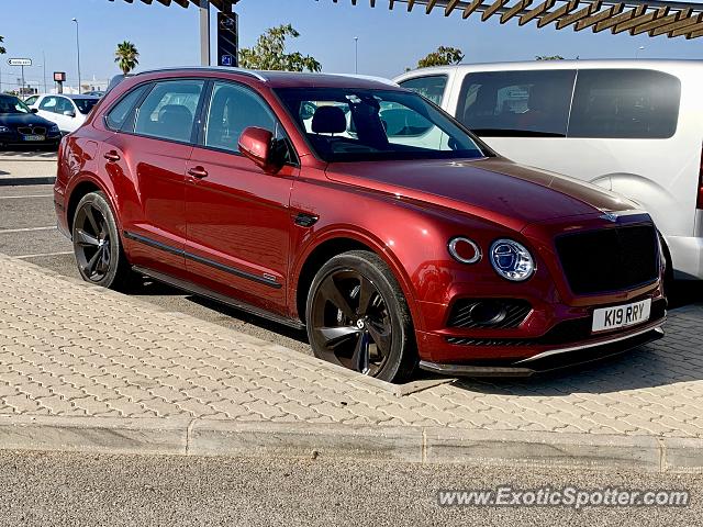 Bentley Bentayga spotted in Faro, Portugal