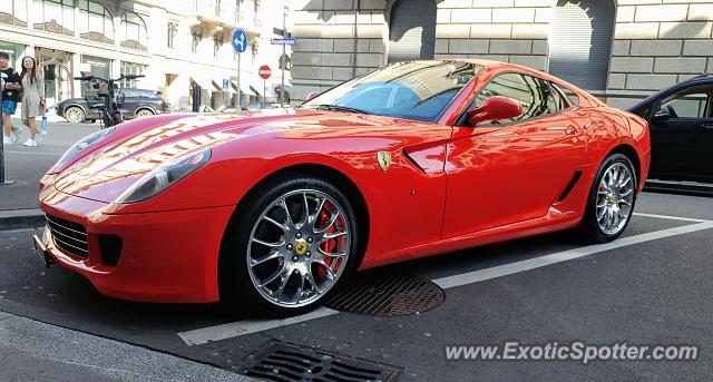 Ferrari 599GTB spotted in Zürich, Switzerland