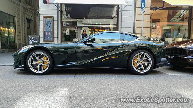 Ferrari 812 Superfast spotted in Zurich, Switzerland