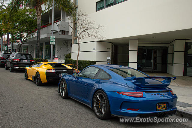 Porsche 911 GT3 spotted in Beverly Hills, California