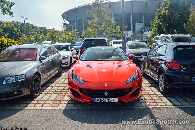 Ferrari Portofino spotted in Dresden, Germany