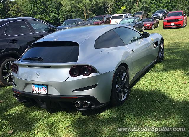 Ferrari GTC4Lusso spotted in Elkhart Lake, Wisconsin