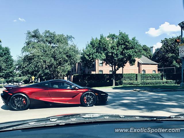 Mclaren 720S spotted in Houston, Texas