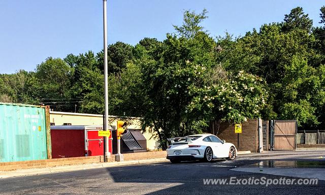 Porsche 911 GT3 spotted in Raleigh, North Carolina