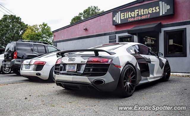 Audi R8 spotted in Huntersville, North Carolina