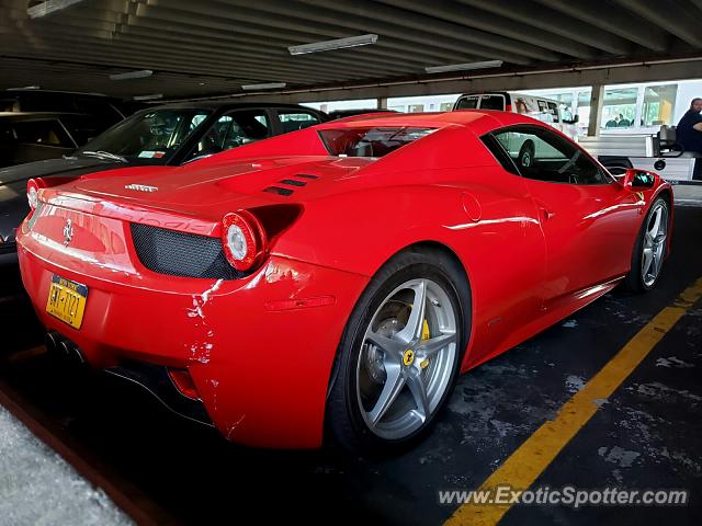 Ferrari 458 Italia spotted in Manhattan, New York