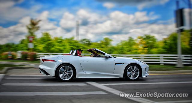 Jaguar F-Type spotted in Columbus, Ohio