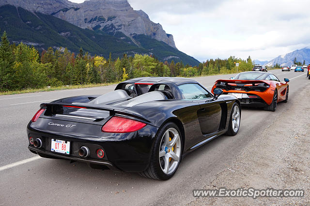 Mclaren 720S spotted in Banff, Canada