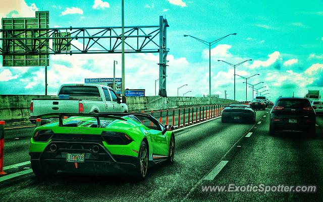 Lamborghini Huracan spotted in Miami, Florida