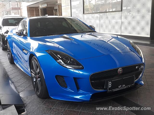 Jaguar F-Type spotted in Jakarta, Indonesia