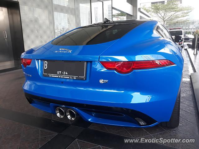 Jaguar F-Type spotted in Jakarta, Indonesia