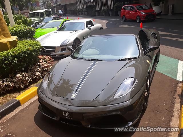 Ferrari F430 spotted in Jakarta, Indonesia