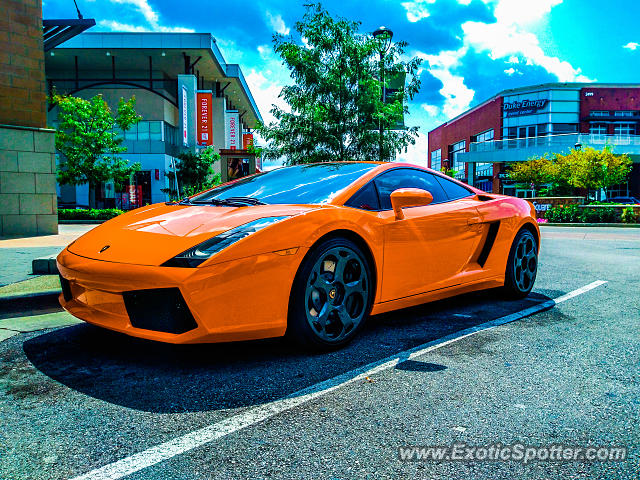 Lamborghini Gallardo spotted in Plainfield, Indiana