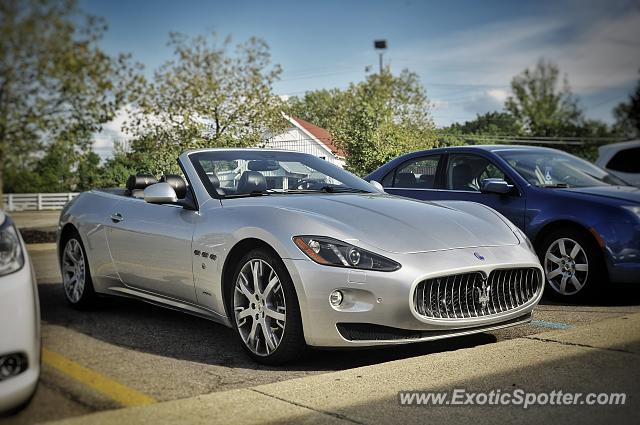 Maserati GranCabrio spotted in Columbus, Ohio